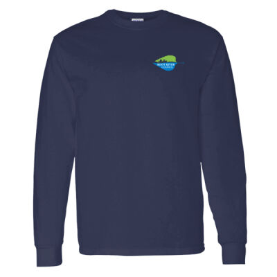 Root River Council - Heavy Cotton 100% Cotton Long Sleeve T Shirt Thumbnail