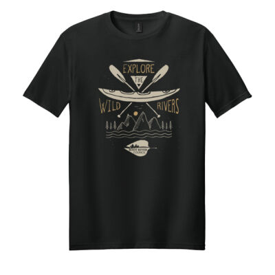 Explore The Wild Rivers - Softstyle ® T Shirt Thumbnail