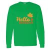Heavy Cotton 100% Cotton Long Sleeve T Shirt Thumbnail
