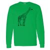 Heavy Cotton 100% Cotton Long Sleeve T Shirt Thumbnail
