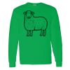 Heavy Cotton 100% Cotton Long Sleeve T Shirt Thumbnail