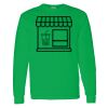 Heavy Cotton 100% Cotton Long Sleeve T Shirt Thumbnail