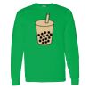 Heavy Cotton 100% Cotton Long Sleeve T Shirt Thumbnail