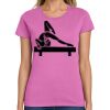 Ladies Heavy Cotton 100% Cotton T Shirt Thumbnail