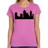 Ladies Heavy Cotton 100% Cotton T Shirt Thumbnail