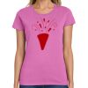Ladies Heavy Cotton 100% Cotton T Shirt Thumbnail