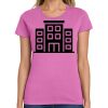 Ladies Heavy Cotton 100% Cotton T Shirt Thumbnail