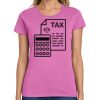 Ladies Heavy Cotton 100% Cotton T Shirt Thumbnail