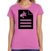 Ladies Heavy Cotton 100% Cotton T Shirt Thumbnail