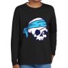 Youth Heavy Cotton 100% Cotton Long Sleeve T Shirt Thumbnail