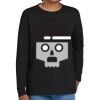 Youth Heavy Cotton 100% Cotton Long Sleeve T Shirt Thumbnail