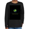 Youth Heavy Cotton 100% Cotton Long Sleeve T Shirt Thumbnail