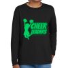 Youth Heavy Cotton 100% Cotton Long Sleeve T Shirt Thumbnail
