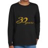Youth Heavy Cotton 100% Cotton Long Sleeve T Shirt Thumbnail