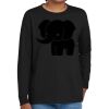 Youth Heavy Cotton 100% Cotton Long Sleeve T Shirt Thumbnail