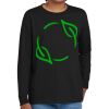 Youth Heavy Cotton 100% Cotton Long Sleeve T Shirt Thumbnail