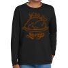 Youth Heavy Cotton 100% Cotton Long Sleeve T Shirt Thumbnail