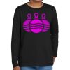Youth Heavy Cotton 100% Cotton Long Sleeve T Shirt Thumbnail
