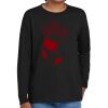 Youth Heavy Cotton 100% Cotton Long Sleeve T Shirt Thumbnail
